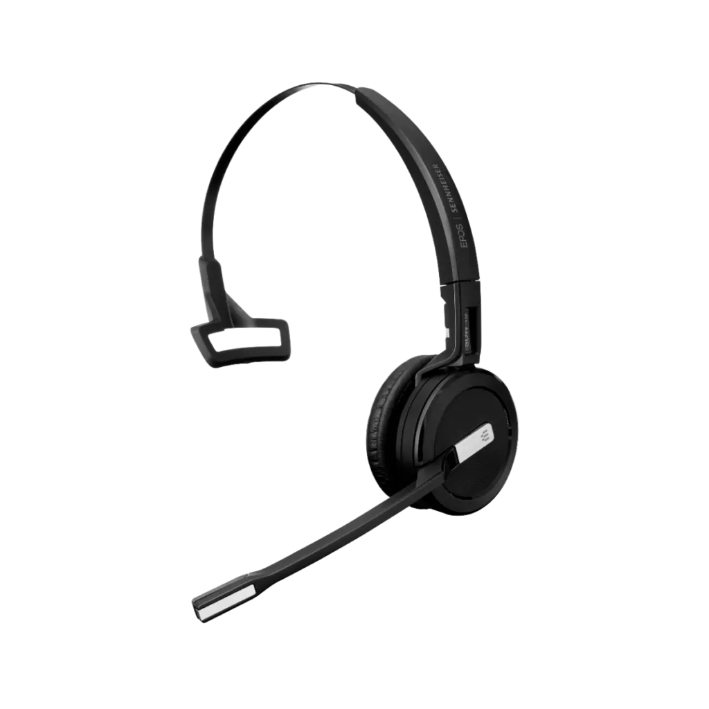 EPOS Sennheiser SDW 5033 Auricolare DECT Wireless Single Side Per PC E Softphone - Cancellazione Rumore, Nero