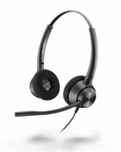 HP Poly Plantronics EncorePro 320 Corded Headset with Quick Disconnect
